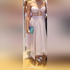 Pale Pink Alexander McQueen Dress